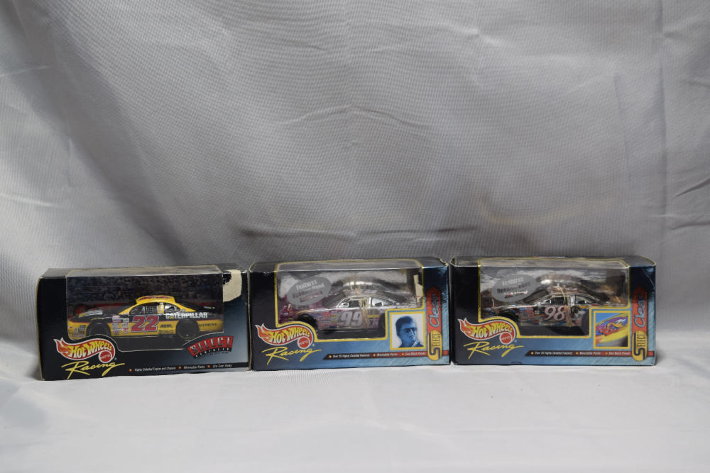 Lot 403: LOT OF 3 STOCK CAR REPLICAS