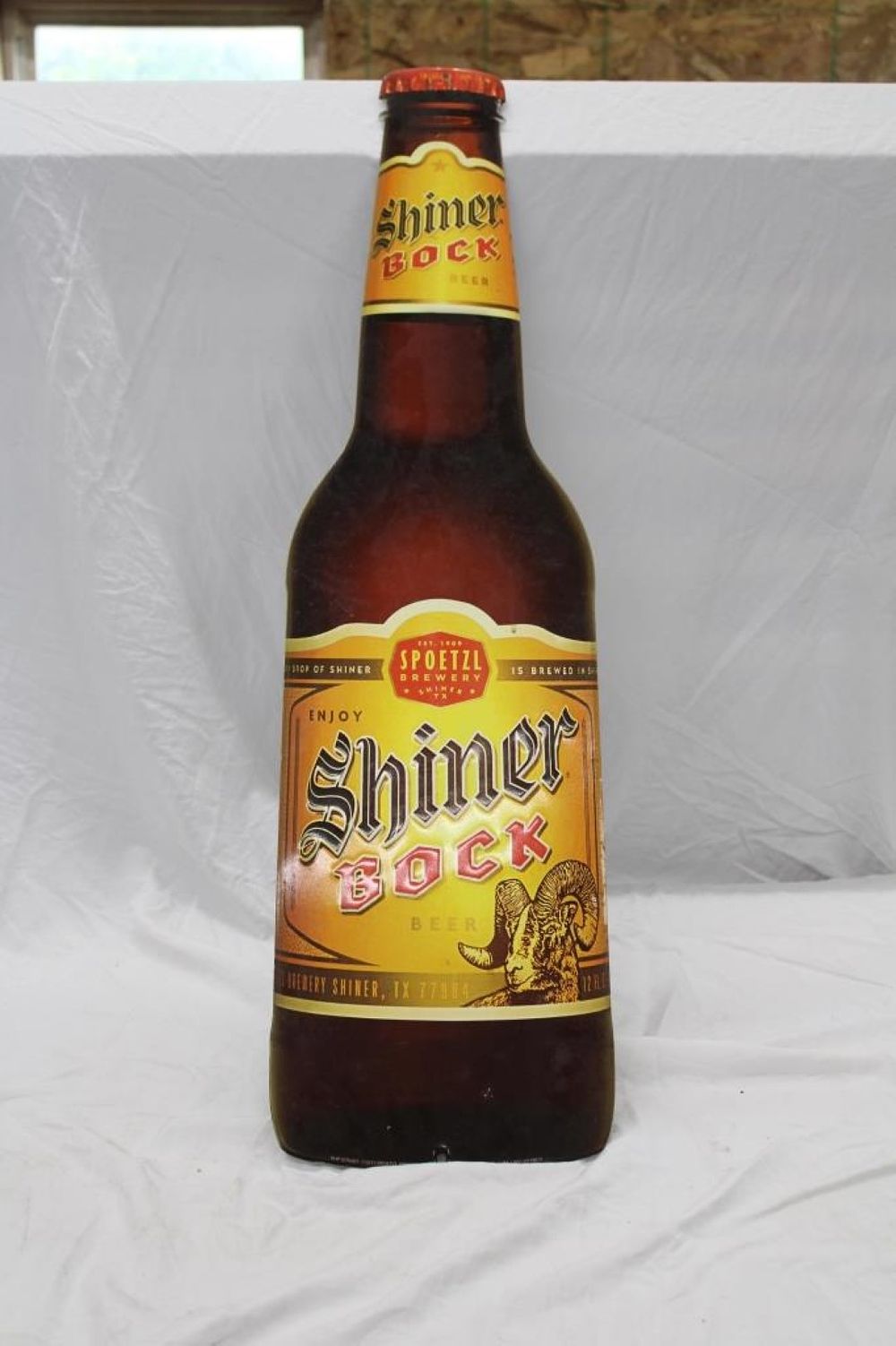 Lot 154: SHINER ROCK SIGN 32X8