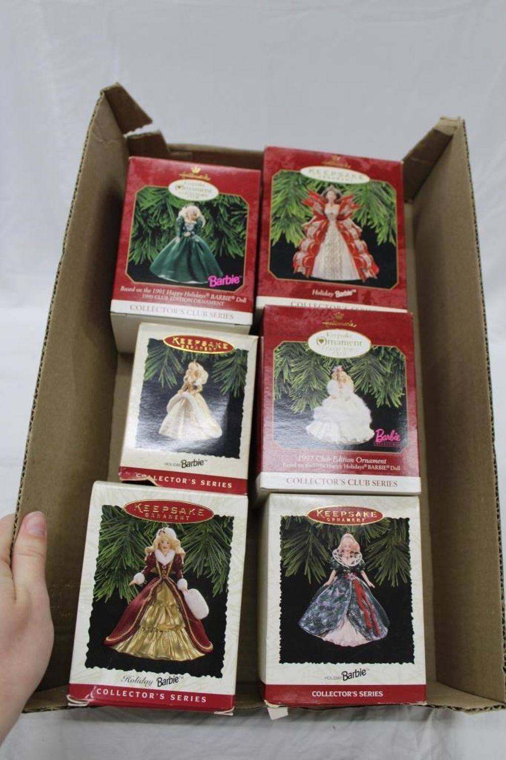 Lot 224: BARBIE COLLECTOR ORNAMENTS
