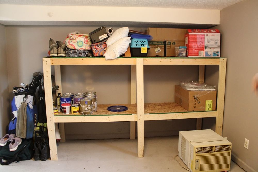 Lot 242: STORAGE SHELF- CONTENTS NOT INCLUDED