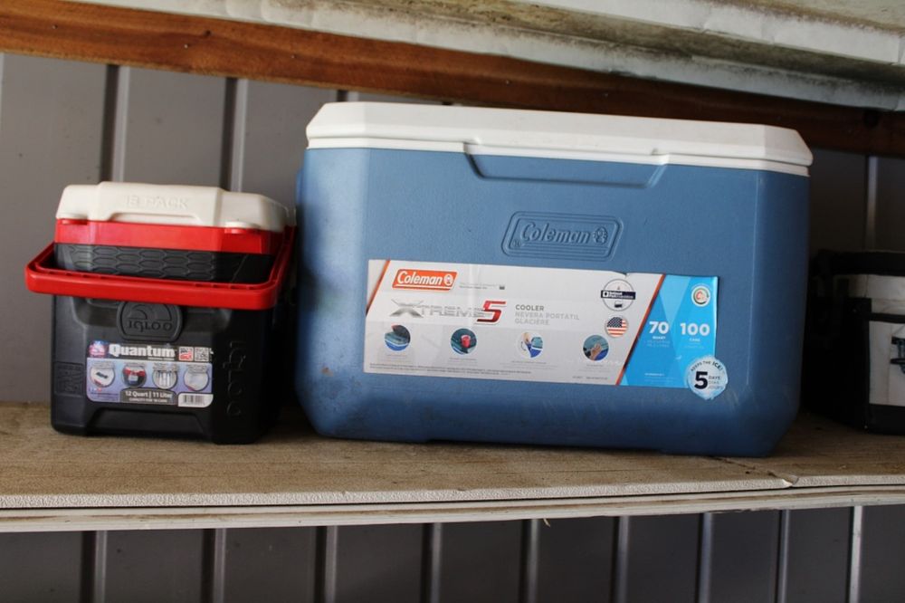 Lot 329: PAIR OF COOLERS