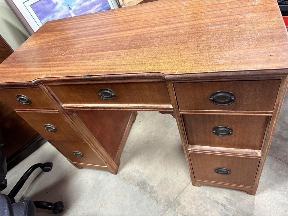 Lot 216: WOODEN DESK