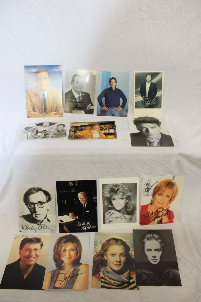 Lot 106A: AUTOGRAPH PICTURES