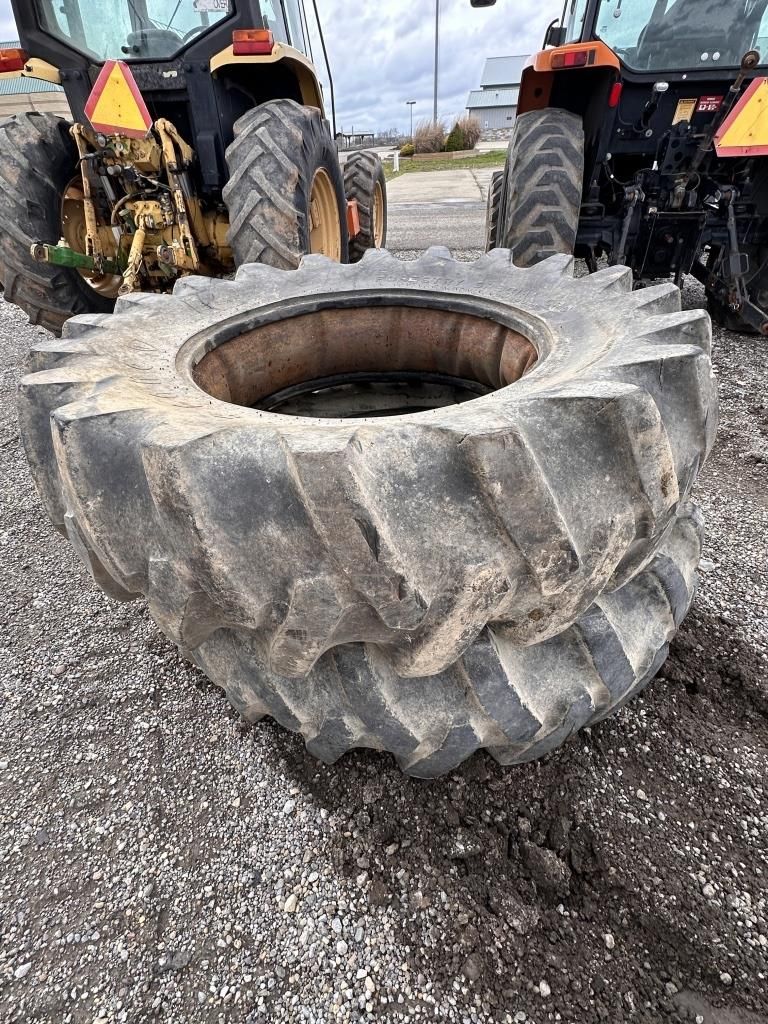 Lot 236: 2 LARGE TRACTOR TIRES