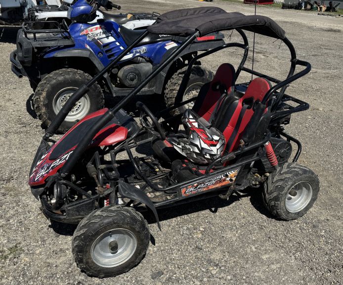 Lot 308: BLAZER TRAILMASTER 200R GO CART