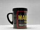 1 - BOX OF MISCELLANEOUS MAIL POUCH TOBACCO ITEMS. BOX OF MAIL POUCH TOBACCO THEMED MUGS, STAMP Image - 3