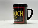 1 - BOX OF MISCELLANEOUS MAIL POUCH TOBACCO ITEMS. BOX OF MAIL POUCH TOBACCO THEMED MUGS, STAMP Image - 4
