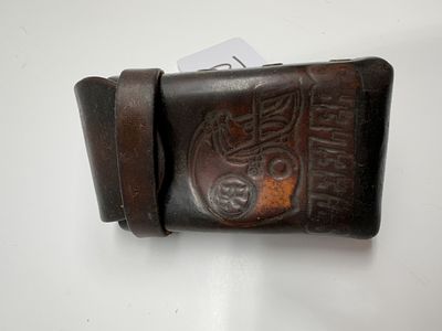 1 - PITTSBURGH STEELERS KNIFE SHEATH. LEATHER