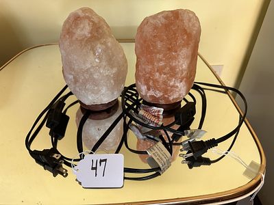 1 - PLUG IN CRYSTAL ROCK LIGHTS. WORKS