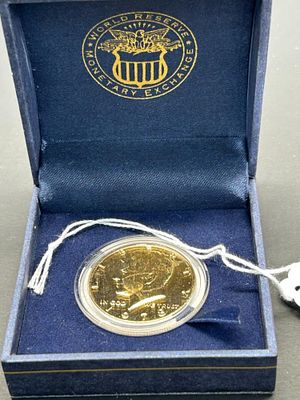 1 - WORLD RESERVE MONETARY EXCHANGE 1978. HALF A DOLLAR COIN