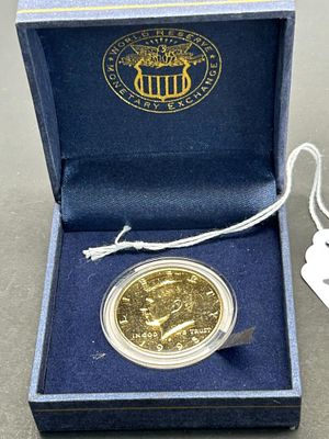 1 - WORLD RESERVE MONETARY EXCHANGE 1995. HALF A DOLLAR COIN