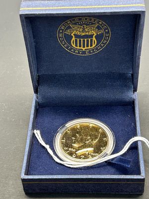 1 - WORLD RESERVE MONETARY EXCHANGE 1972. HALF A DOLLAR COIN