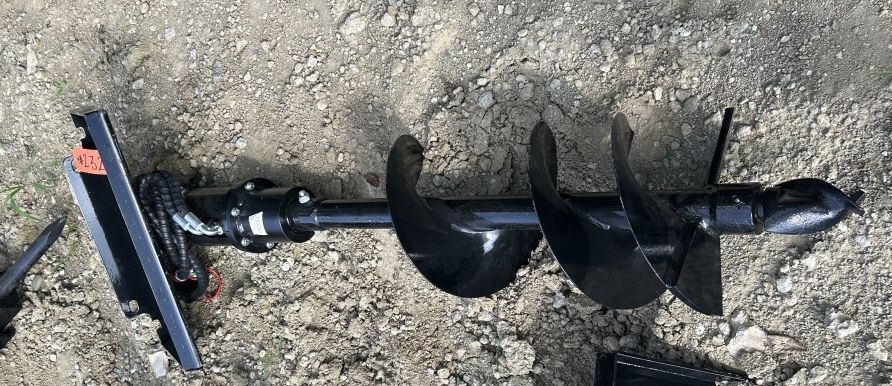 Lot 232: 2025 FUTURE MINI EXCAVATOR AUGER ATTACHMENTS