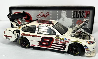 DALE EARNHARDT JR. ELVIS. NOS #8 BUDWEISER/ELVIS 30TH 2007 IMPALA SS COT LIMITED EDITION 1:24 