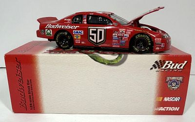 LOUIE THE LIZARD. NOS BUDWEISER LOUIE THE LIZARD #50 DIE-CAST ORIGINAL BOX 1:24 SCALE