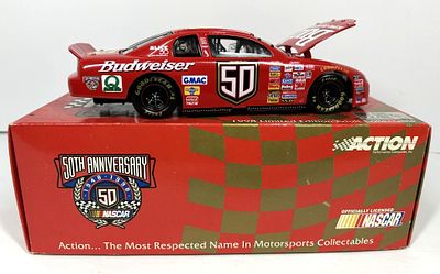 RICKY CRAVEN 1998 MONTE CARLO. NOS RICKY CRAVEN #50 BUDWEISER 1998 MONTE CARLO 1 OF 2,500 1l24 