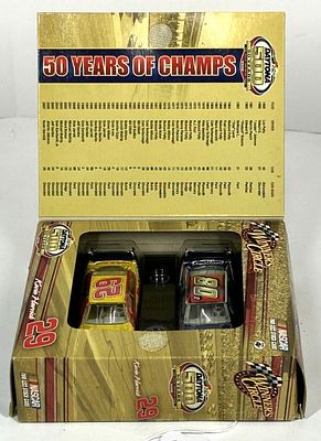 KEVIN HARVICK 2 CAR SET. NOS KEVIN HARVICK DAYTONA 500 50TH ANNIVERSARY 2 CAR SET 1:64 SCALE 
