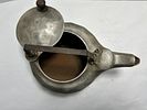 ANTIQUE CAST IRON KETTLE. UNMARKED ANTIQUE CAST IRON KETTLEImage - 2