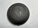 VINTAGE CAST IRON CAULDRON. UNMARKED CAST IRON CAULDRON WITH HANDLEImage - 2
