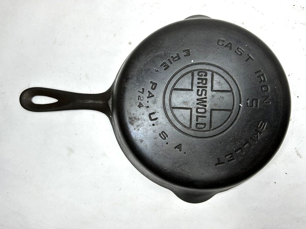 GRISWOLD #5 SKILLET. GRISWOLD #5 CAST IRON SKILLET ERIE #724
