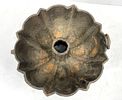 CAST IRON BUNDT PAN. VINTAGE UNMARKED CAST IRON BUNDT PANImage - 1
