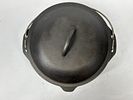 LODGE CAST IRON DUTCH OVEN WITH HANDLEImage - 1