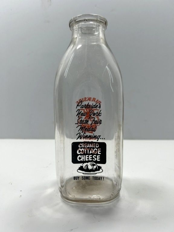 Lot 158: PARKSIDE'S MILK BOTTLE
