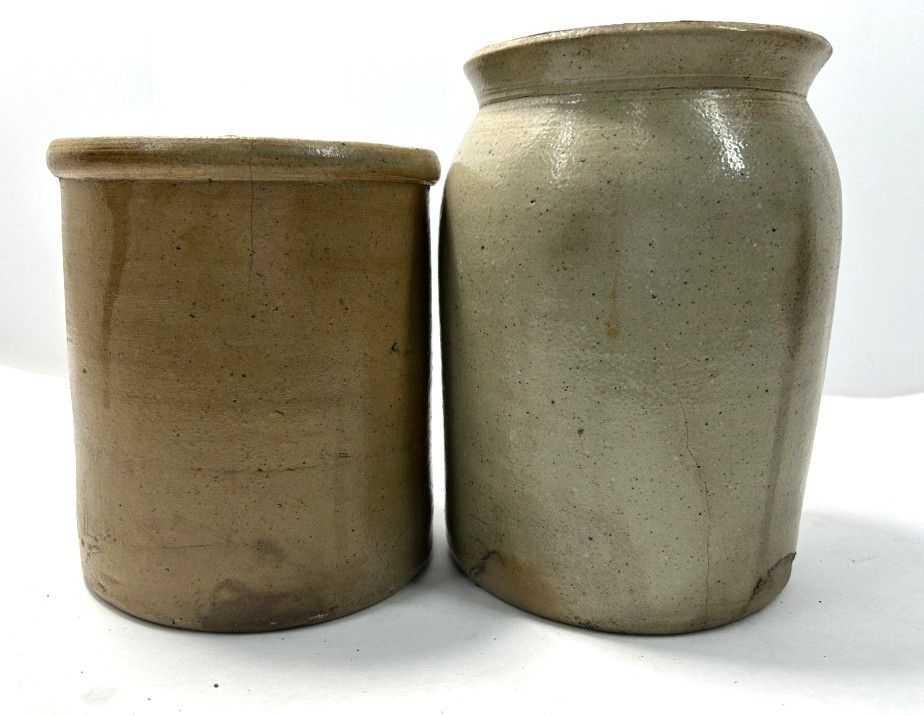 Lot 193: STONEWARE CROCKS