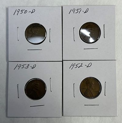 WHEAT PENNY LOT MISC YEARS