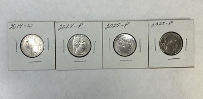 2025 AMERICAN WOMENS QUARTER. LOT INCLUDES 2025 AMERICAN WOMENS QUARTER (2), 2024 AMERICAN 