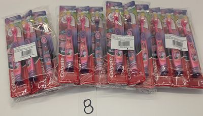 KIDS TOOTH BRUSH. 24 COUNT OF EXTRA SOFT BRISTLES TROLLS KIDS TOOTHBRUSH, PINK & PURPLE