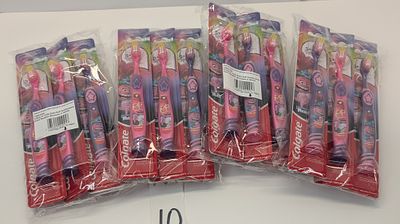 KIDS TOOTH BRUSH. 24 COUNT OF EXTRA SOFT BRISTLES TROLLS KIDS TOOTHBRUSH, PINK & PURPLE