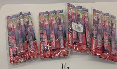 KIDS TOOTH BRUSH. 24 COUNT OF EXTRA SOFT BRISTLES TROLLS KIDS TOOTHBRUSH, PINK & PURPLE