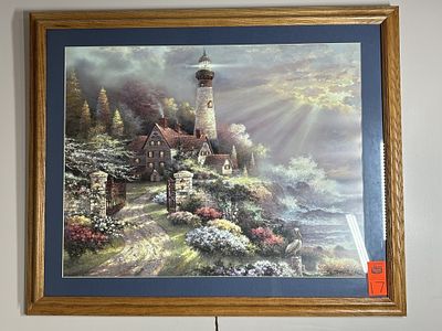 LIGHT UP LANDSCAPE ARTWORK. SET OF 3