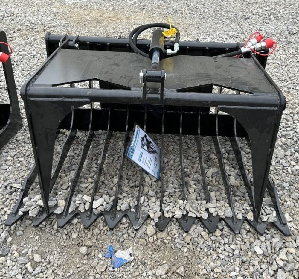 Lot 364: 2025 FUTURE SKID STEER HOLLOW WOOD GRABBER