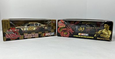 BRUCE LEE RACING CHAMPIONS #99. NOS 1/24 BRUCE LEE RACING CHAMPIONS #99 JEFF BURTON DIE CAST AND 
