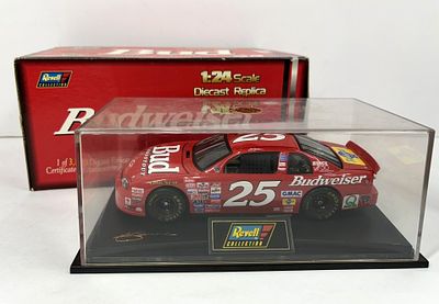 JOHN ANDRETTI 1998 BUDWEISER MONTE CARLO. NOS 1/24 JOHN ANDRETTI 1998 #25 BUDWEISER MONTE CARLO 