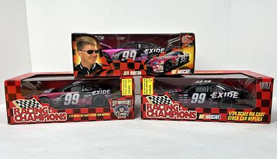 JEFF BURTON RACING CHAMPIONS SIGNATURE DRIVER SERIES. NOS 1/24 RACING CHAMPIONS JEFF BURTON 
