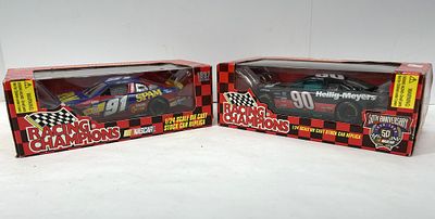 MIKE WALLACE #91 RACING CHAMPIONS. NOS 1/24 RACING CHAMPIONS 50TH ANNIVERSARY #90 HEILIG-MEYERS 