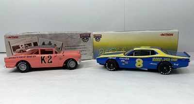 DALE EARNHARDT #8 RPM. NOS 1/24 ACTION 50TH ANNIVERSARY DALE EARNHARDT #8 RPM 1975 DODGE LIMITED 