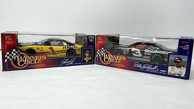 DALE EARNHARDT #3 WINNER'S CIRCLE. NOS 1/24 WINNER'S CIRCLE 50TH ANNIVERSARY STEVE PARK #1 1998 