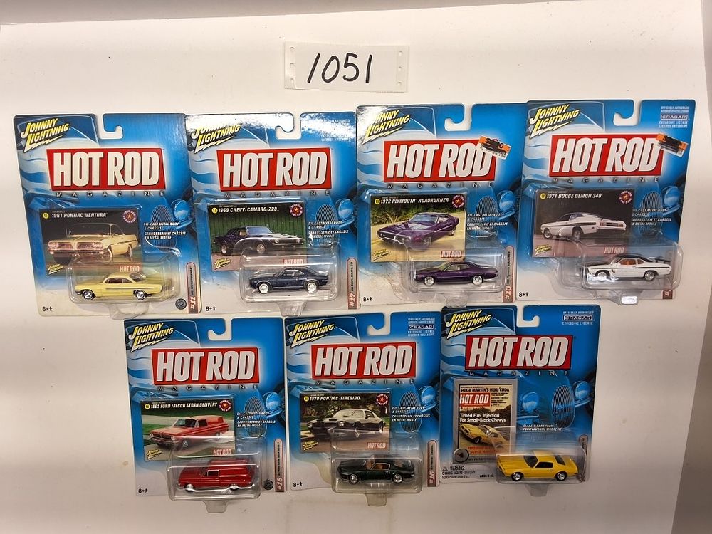 Lot 1051: JOHNNY LIGHTNING - HOT ROD MAGAZINE