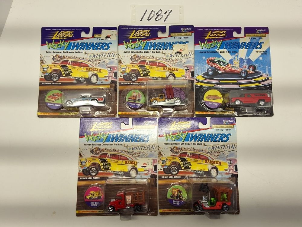 Lot 1087: JOHNNY LIGHTNING - WACKY WINNERS