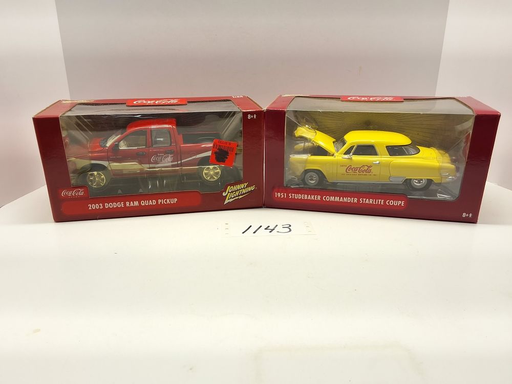 Lot 1143: JOHNNY LIGHTNING - COCA COLA