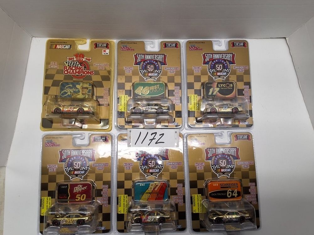 Lot 1172: NASCAR - 50TH ANNIVERSARY - GOLD