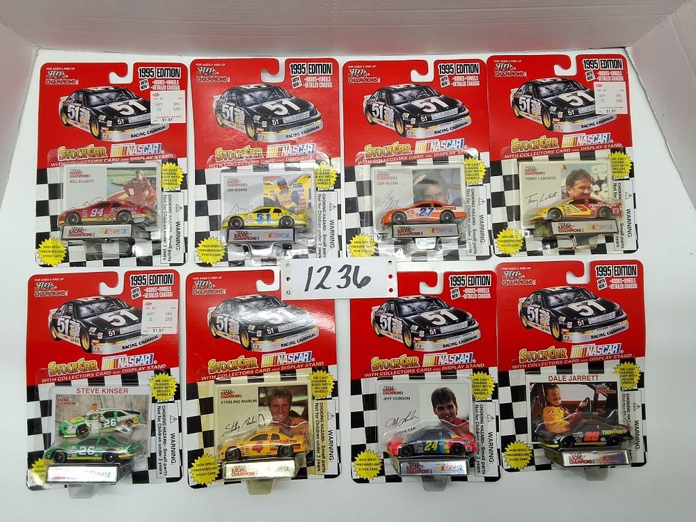 Lot 1236A: STERLING MARLIN 4 - STEVE KINSER 26 -...