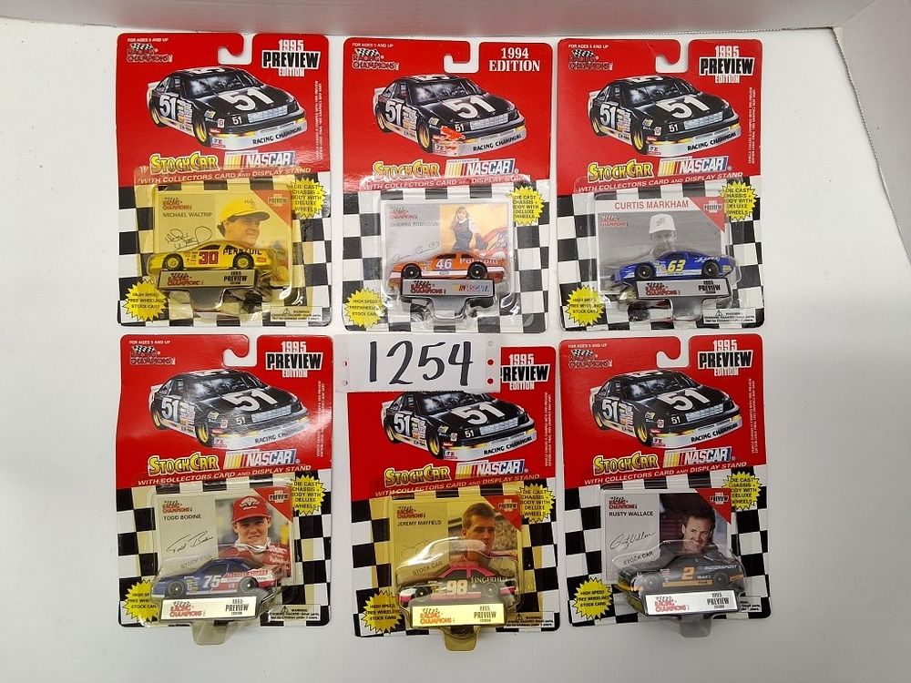 Lot 1254: NASCAR - RACING CHAMPIONS