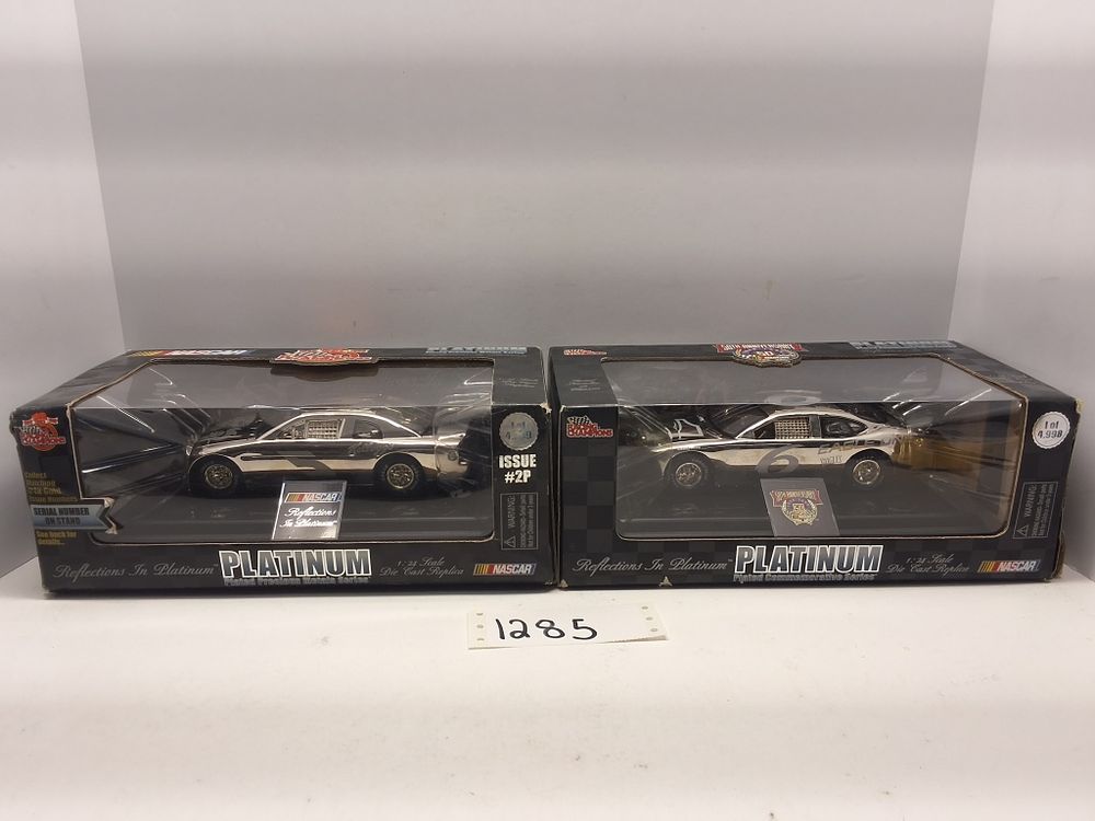 Lot 1285: NASCAR -PLATNIUM PLATED PRECIOUS METAL SERIES