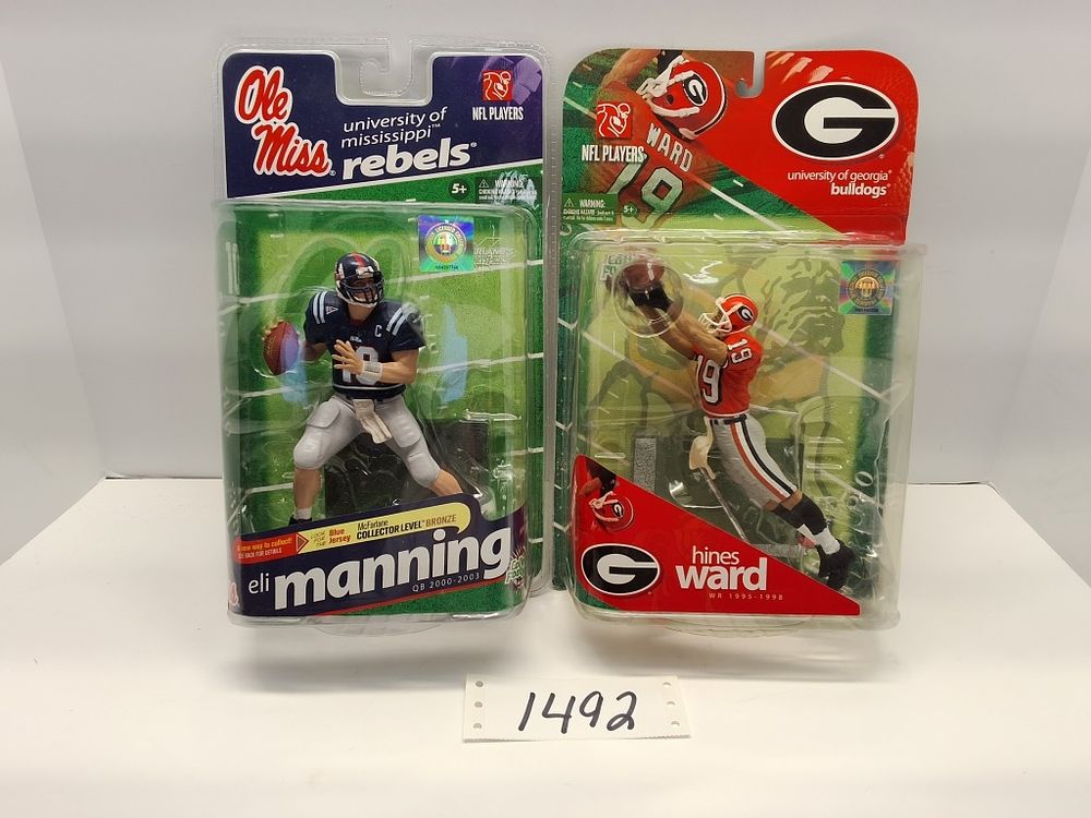 Lot 1492: SPORTS - FOOTBALL - OLE MISS & BULLDOGS