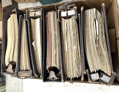 INTERNATIONAL HARVESTER MANUALS. 6 BINDERS ALL FOR ONE MONEY